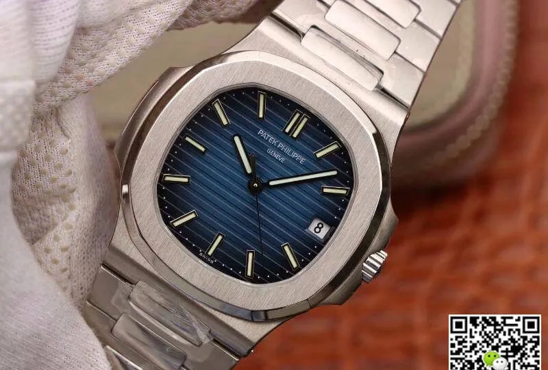 Patek Philippe Nautilus 5711 1A-010 PF Factory 1:1 Best Edition Replica Watch Swiss ETA324 Blue Gradient Black Dial