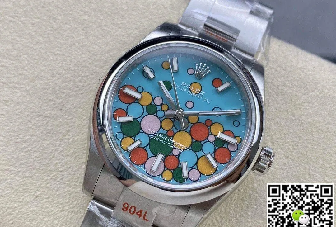Rolex Oyster Perpetual M277200-0010 31MM EW Factory 1:1 Best Edition Replica Watch 904L Stainless Steel Strap