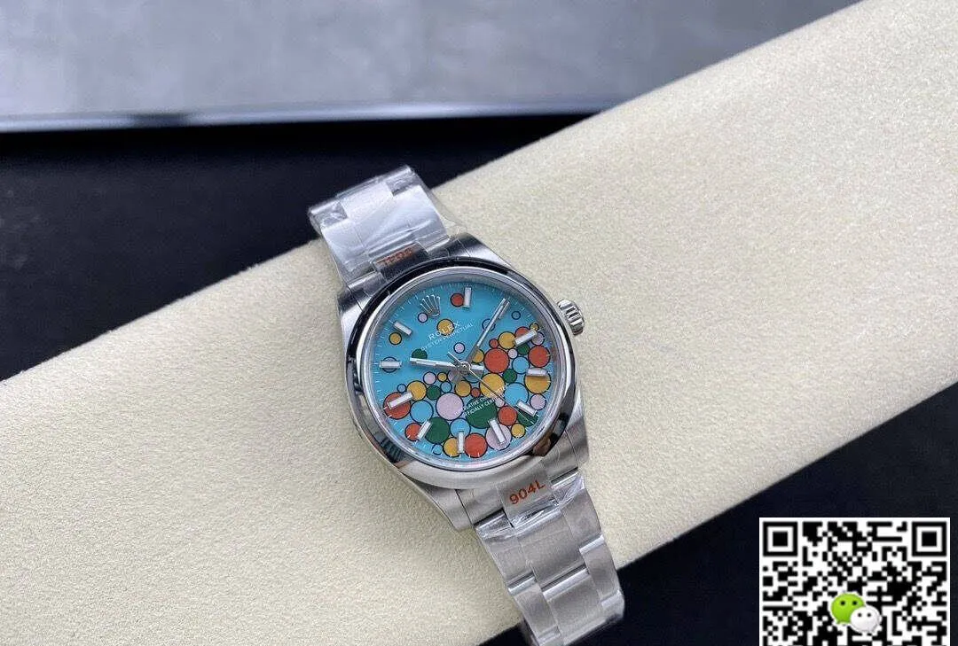 Rolex Oyster Perpetual M277200-0010 31MM EW Factory 1:1 Best Edition Replica Watch 904L Stainless Steel Strap
