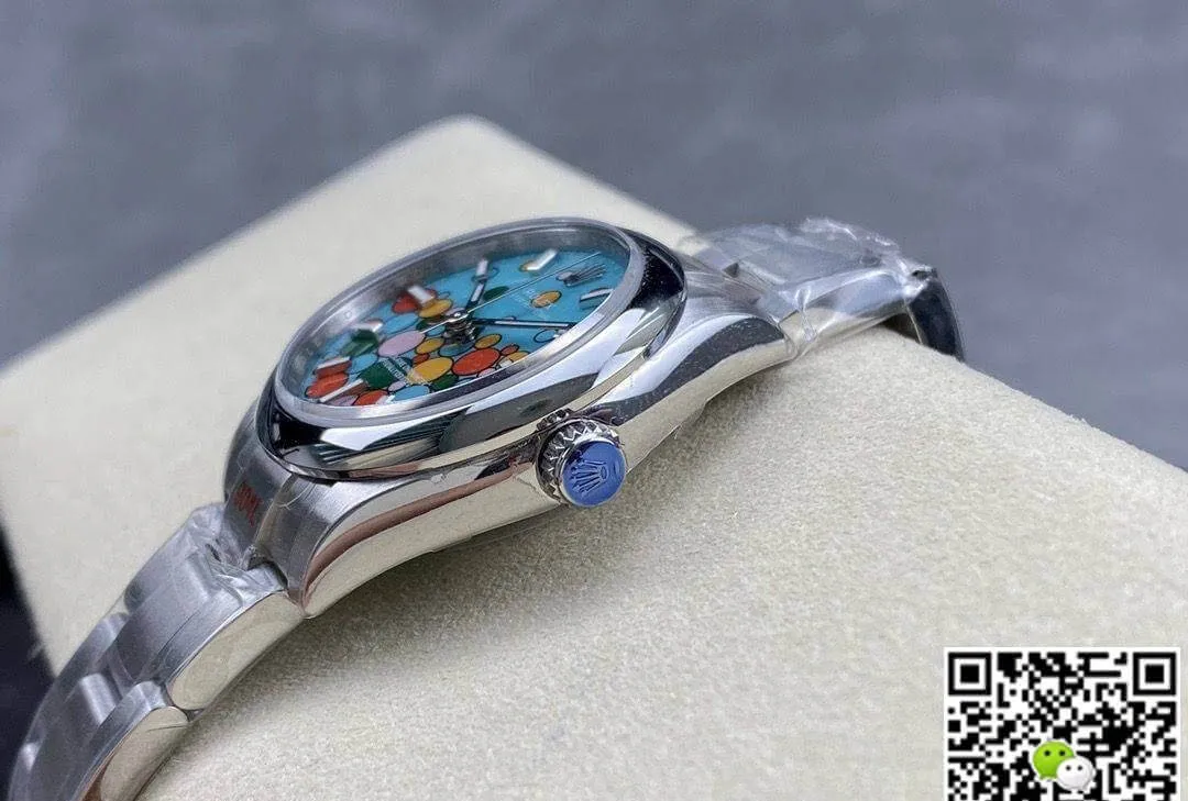 Rolex Oyster Perpetual M277200-0010 31MM EW Factory 1:1 Best Edition Replica Watch 904L Stainless Steel Strap