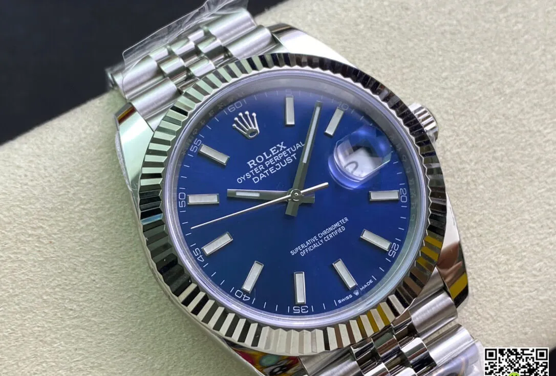 Rolex Datejust M126334-0002 Clean Factory 1:1 Best Edition Replica Watch Blue Dial Stainless Steel Strap
