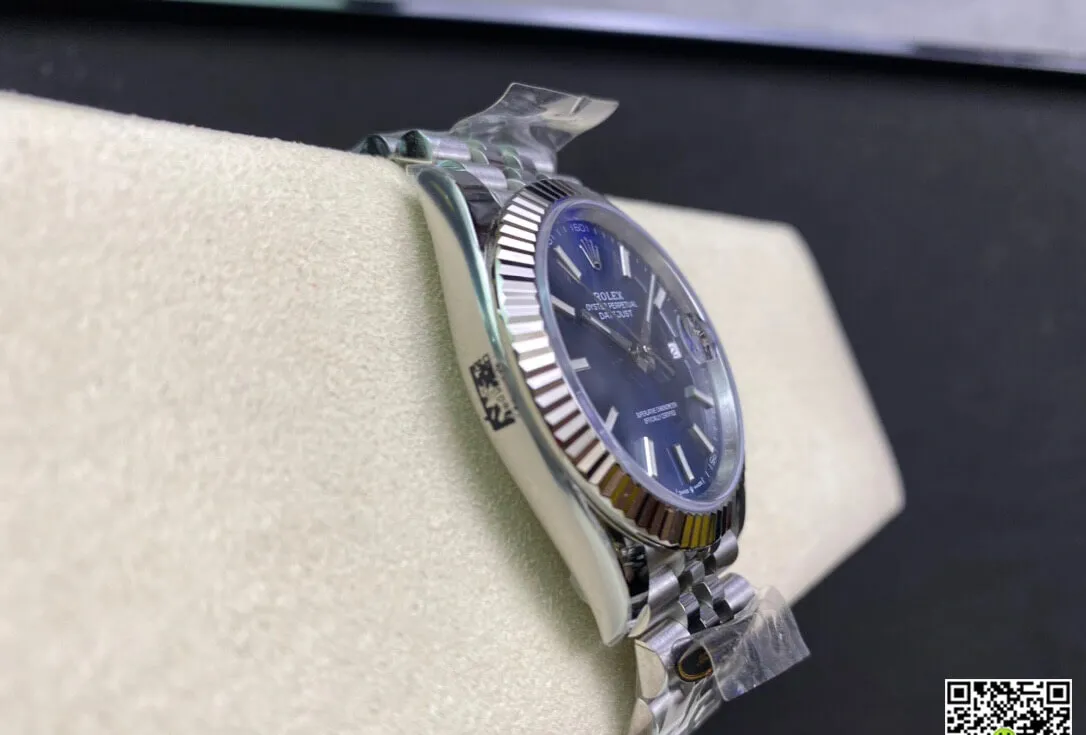 Rolex Datejust M126334-0002 Clean Factory 1:1 Best Edition Replica Watch Blue Dial Stainless Steel Strap