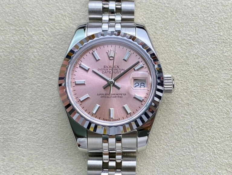 Rolex Datejust M279174-0001 28MM BP Factory 1:1 Best Edition Replica Watch Pink Dial Stainless Steel Strap