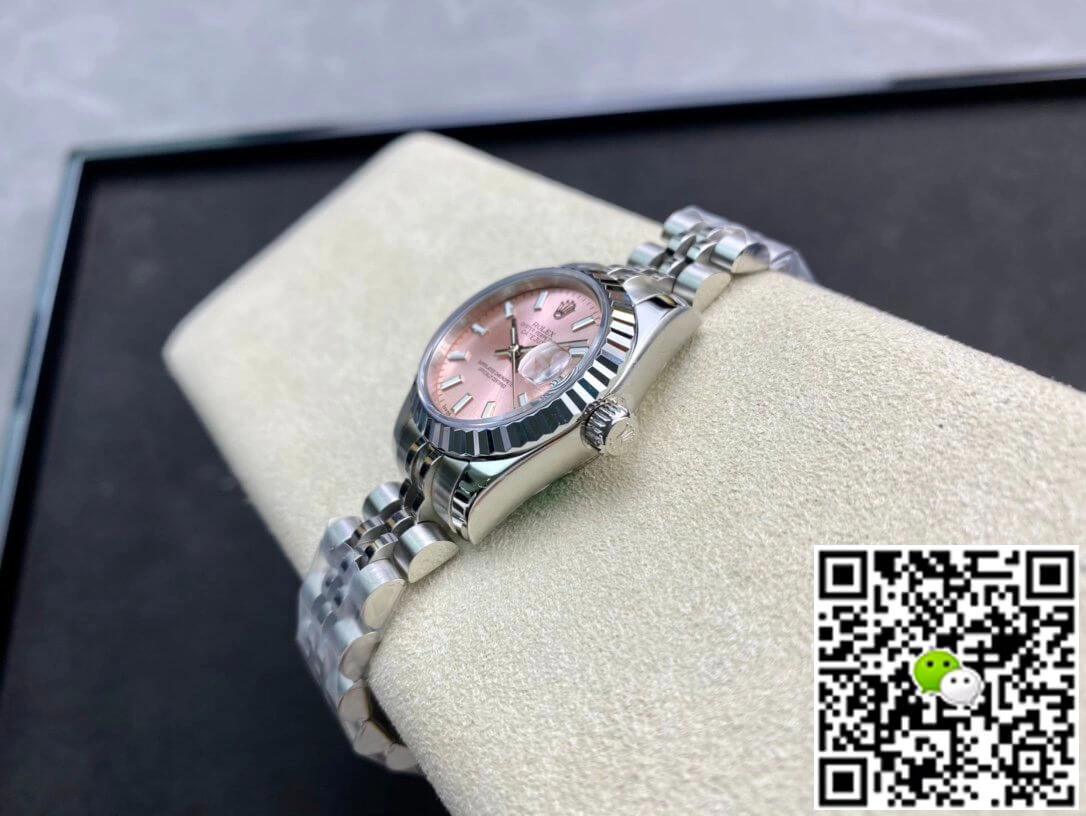 Rolex Datejust M279174-0001 28MM BP Factory 1:1 Best Edition Replica Watch Pink Dial Stainless Steel Strap