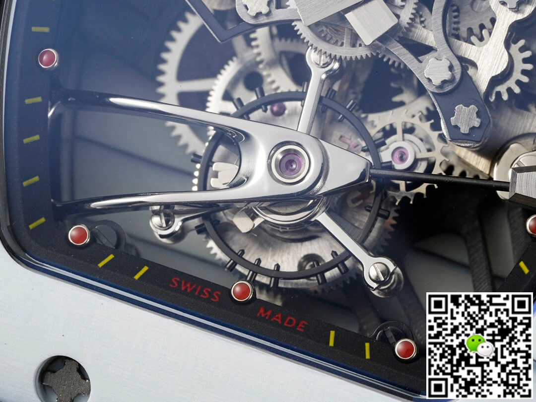 Richard Mille RM27-02 Rafael Nadal Tourbillon RM Factory 1:1 Best Edition Replica Watch Rubber Strap
