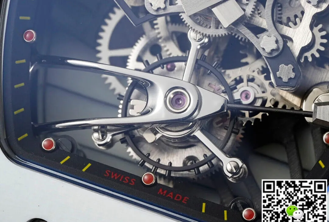 Richard Mille RM27-02 Rafael Nadal Tourbillon RM Factory 1:1 Best Edition Replica Watch Rubber Strap