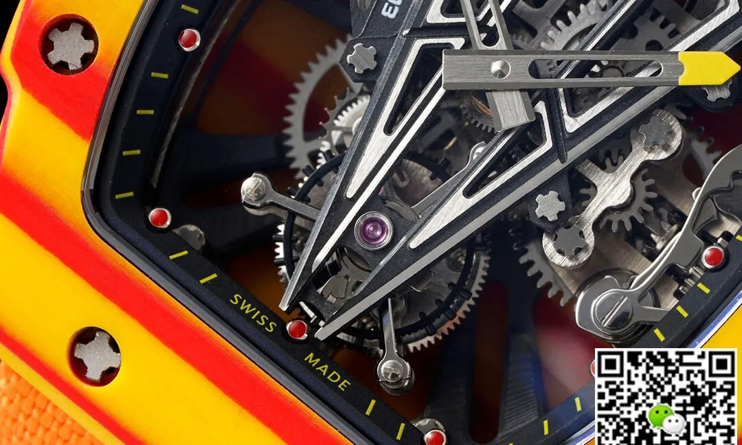 Richard Mille RM27-03 Rafael Nadal Tourbillon RM Factory 1:1 Best Edition Replica Watch Orange Bezel