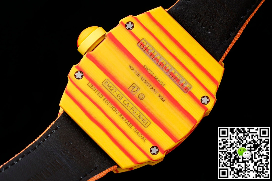 Richard Mille RM27-03 Rafael Nadal Tourbillon RM Factory 1:1 Best Edition Replica Watch Orange Bezel
