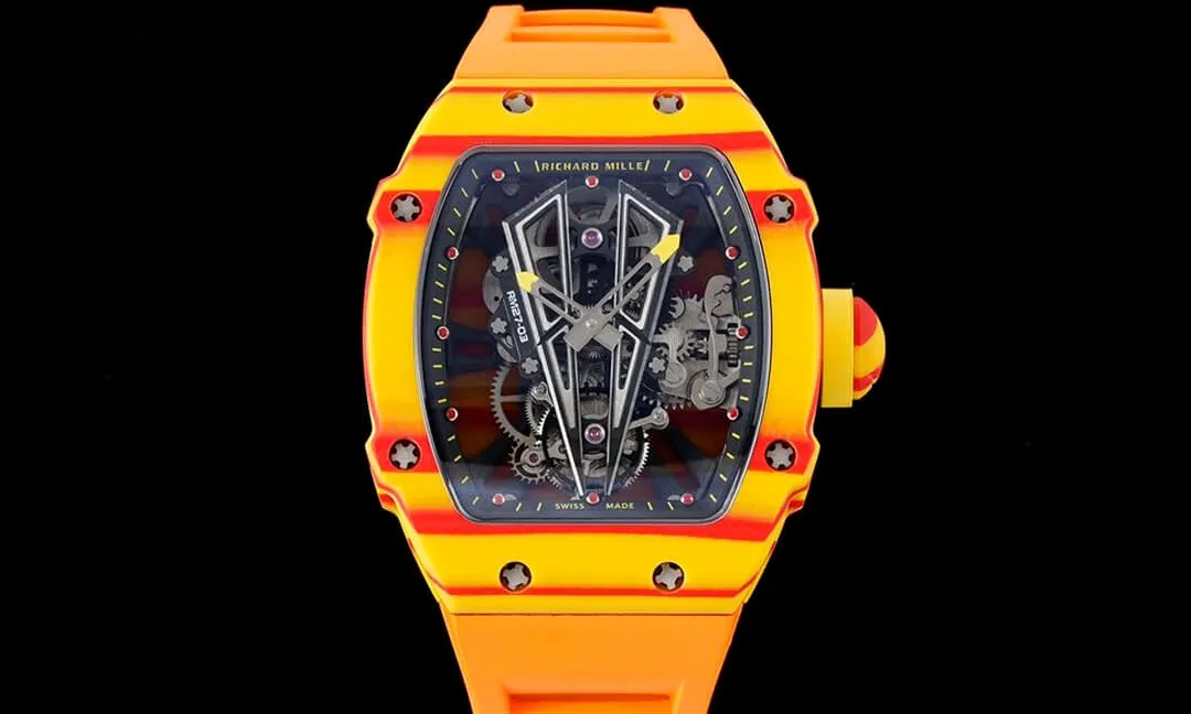 Richard Mille RM27-03 Rafael Nadal Tourbillon RM Factory 1:1 Best Edition Replica Watch Orange Strap