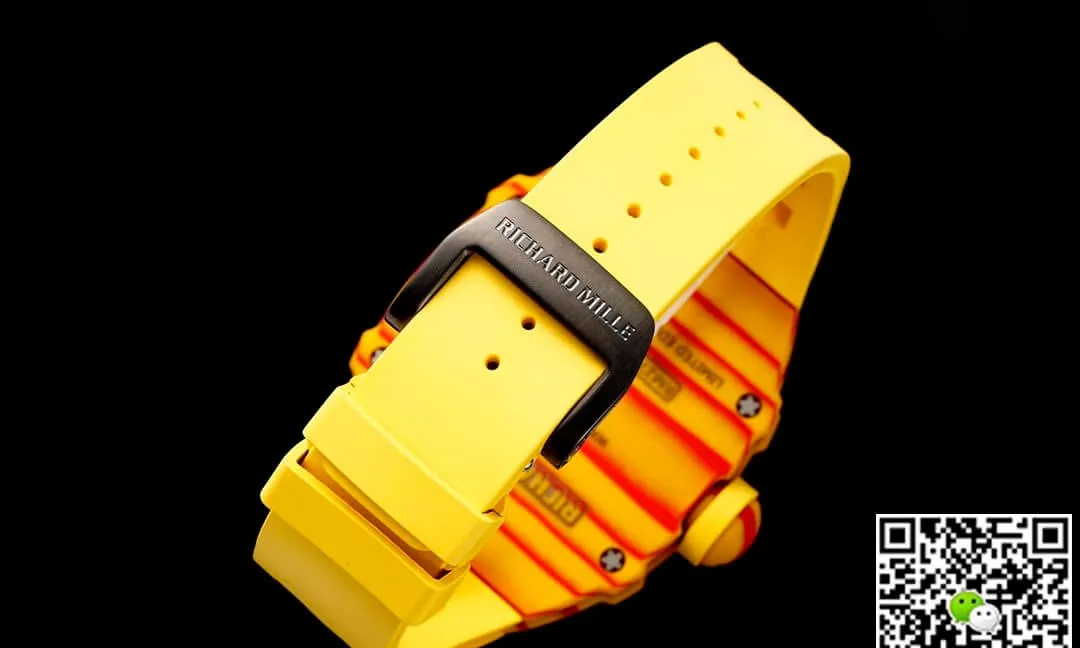 Richard Mille RM27-03 Rafael Nadal Tourbillon RM Factory 1:1 Best Edition Replica Watch Yellow Strap