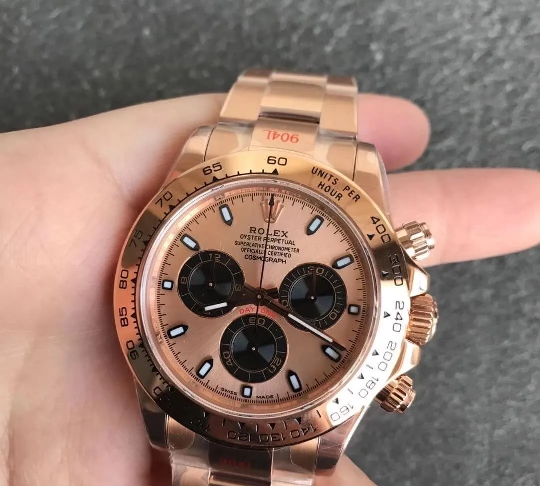 Rolex Submariner m116505-0009 Noob Factory 1:1 Best Edition Replica Watch Champagne Dial Swiss Cal.4130