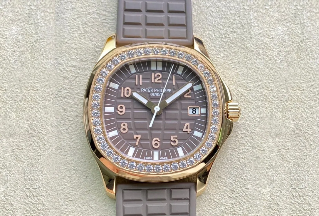 Patek Philippe Aquanaut 5067A Quartz Movement PPF Factory 1:1 Best Edition Replica Watch Gray Rubber Strap