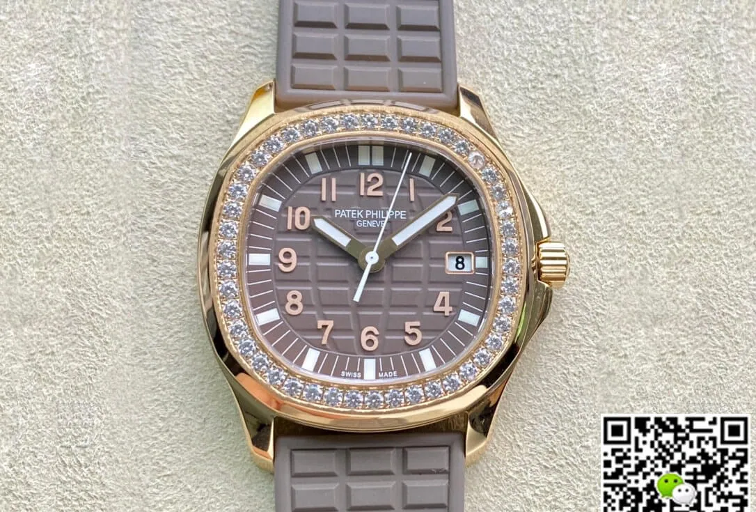 Patek Philippe Aquanaut 5067A Quartz Movement PPF Factory 1:1 Best Edition Replica Watch Gray Rubber Strap