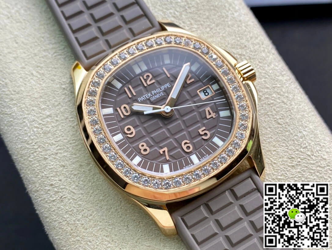 Patek Philippe Aquanaut 5067A Quartz Movement PPF Factory 1:1 Best Edition Replica Watch Gray Rubber Strap