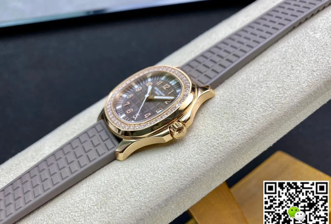 Patek Philippe Aquanaut 5067A Quartz Movement PPF Factory 1:1 Best Edition Replica Watch Gray Rubber Strap