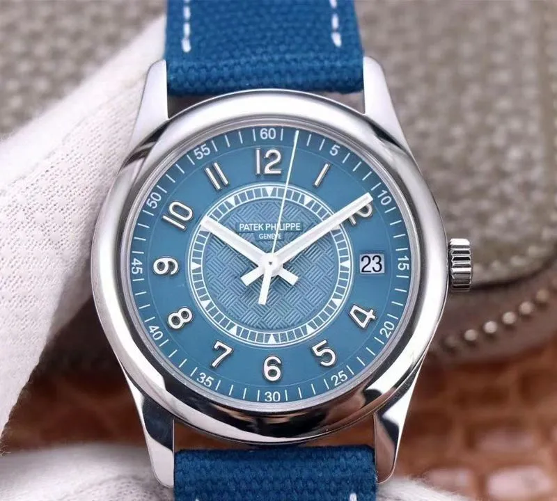Patek Philippe Calatrava 6007A-001 ZF Factory 1:1 Best Edition Replica Watch Blue Dial Third Generation 324S