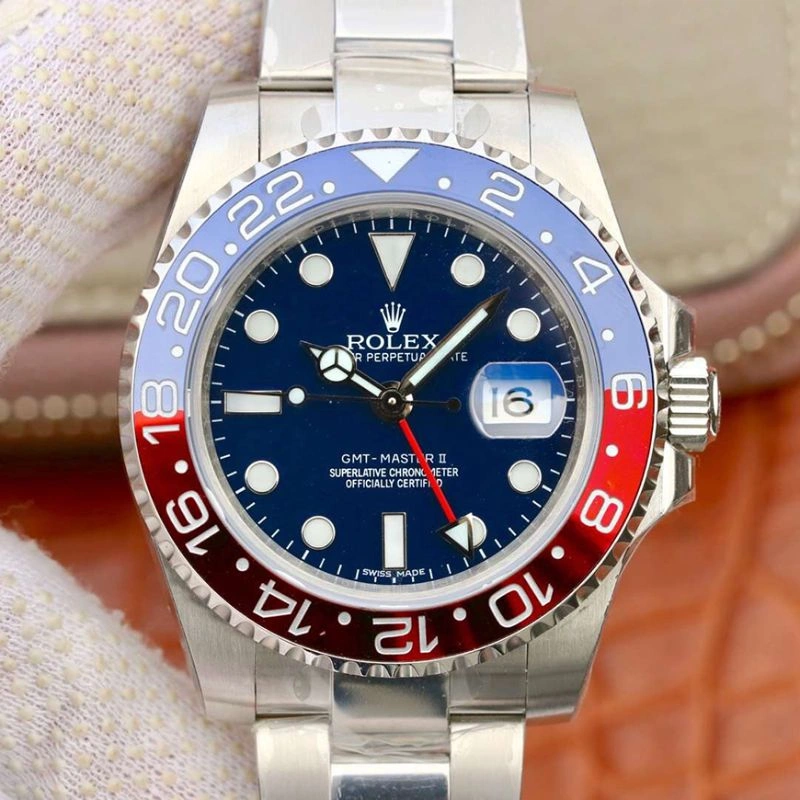 Rolex GMT Master II 126710BLRO EW Factory Mechanical Watches 1:1 Best Edition Replica Watch Swiss ETA 2836