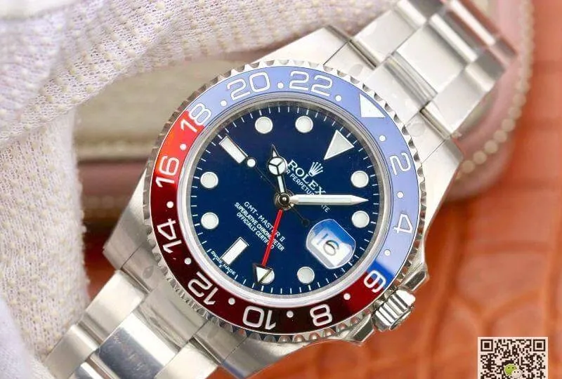 Rolex GMT Master II 126710BLRO EW Factory Mechanical Watches 1:1 Best Edition Replica Watch Swiss ETA 2836