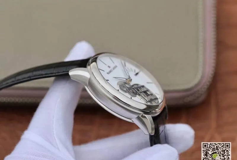 Maurice Lacroix Masterpiece MP7158-SS001-301-1 Square Wheel AM Factory 1:1 Best Edition Replica Watch Swiss ML156 White Dial