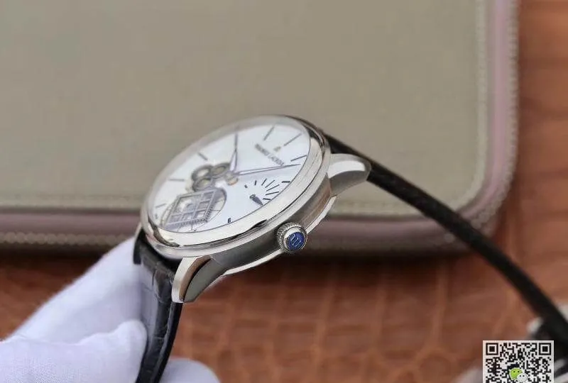 Maurice Lacroix Masterpiece MP7158-SS001-301-1 Square Wheel AM Factory 1:1 Best Edition Replica Watch Swiss ML156 White Dial