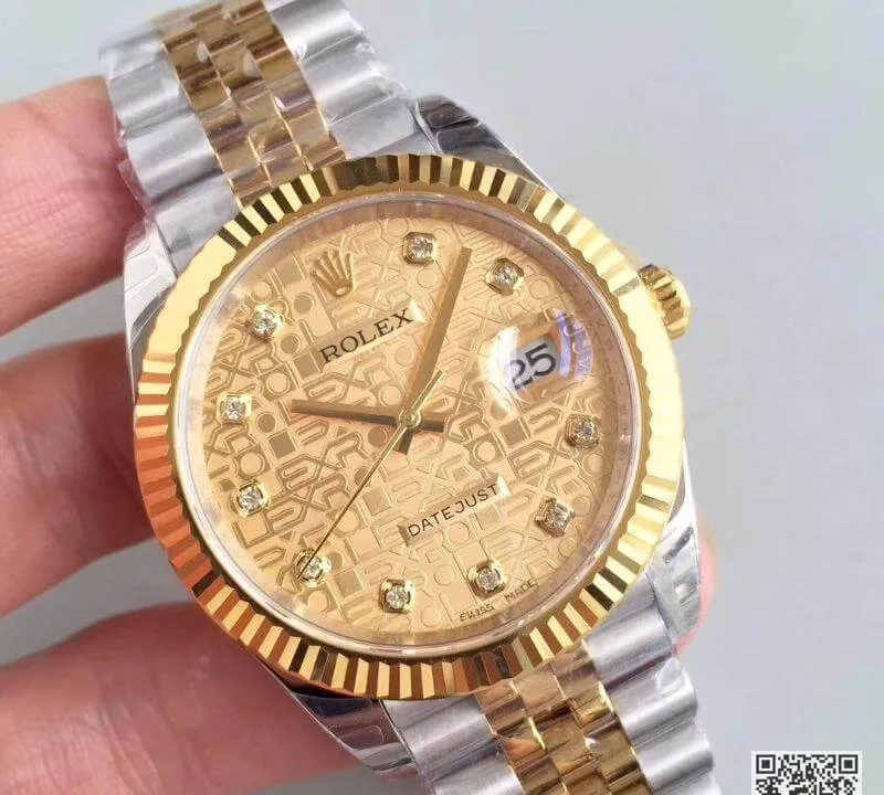 Rolex Datejust 41 126333-0003 EW Factory 1:1 Best Edition Replica Watch Swiss ETA3235 904L stainless steel Jubilee bracelet