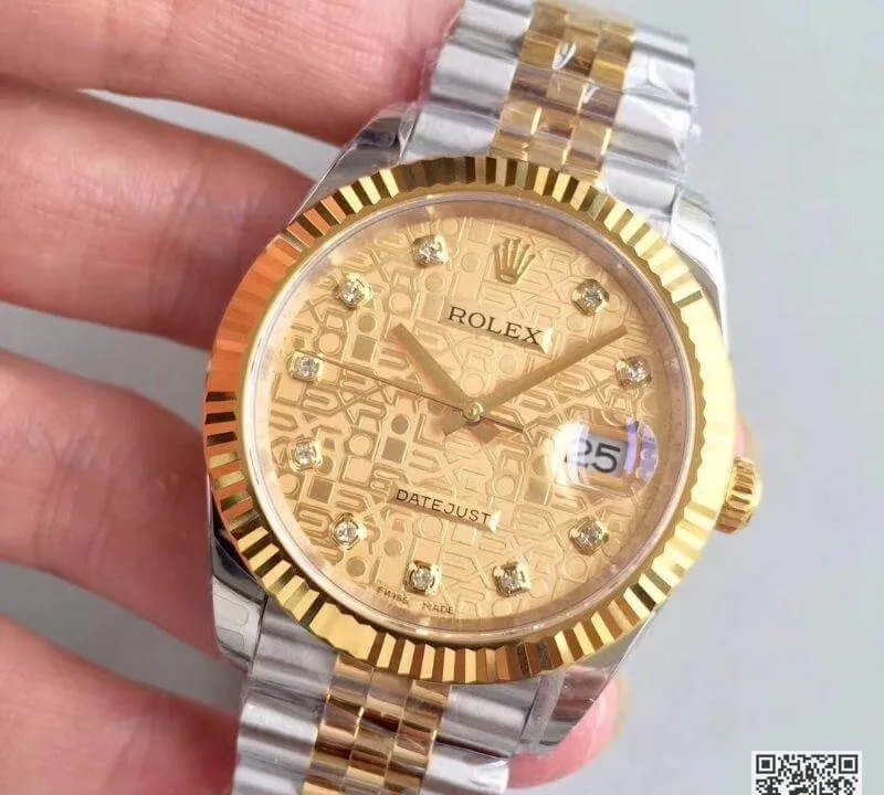 Rolex Datejust 41 126333-0003 EW Factory 1:1 Best Edition Replica Watch Swiss ETA3235 904L stainless steel Jubilee bracelet