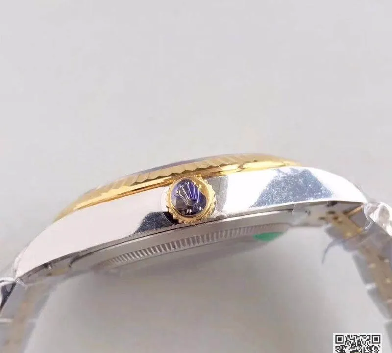 Rolex Datejust 41 126333 EW Factory 1:1 Best Edition Replica Watch Swiss ETA3255 904L Stainless Steel Jubilee Bracelet