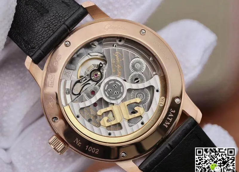 Glashutte Original Senator 1-36-04-04-02-01 Moonphase 18K Rosegold 1:1 Best Edition Replica Watch Swiss ETA36-03 White Dial