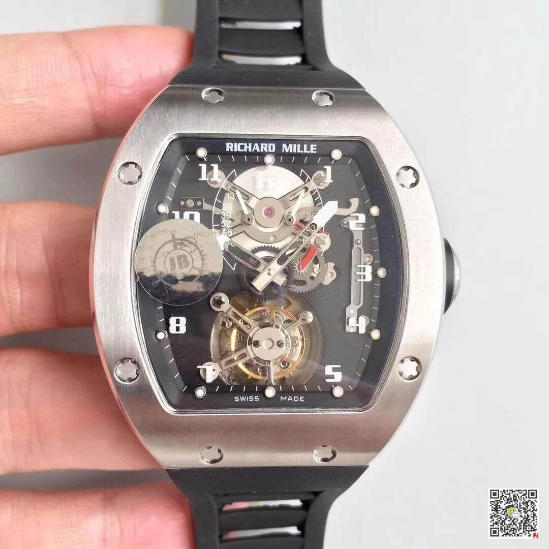 Richard Mille RM001 Tourbillon JB factory 1:1 Best Edition Replica Watch Swiss Tourbillon 316L Case
