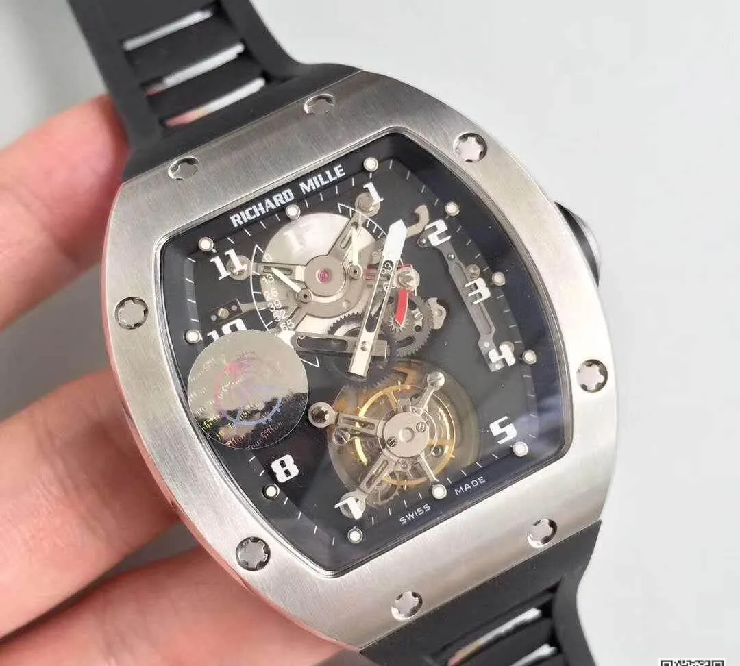 Richard Mille RM001 Tourbillon JB factory 1:1 Best Edition Replica Watch Swiss Tourbillon 316L Case