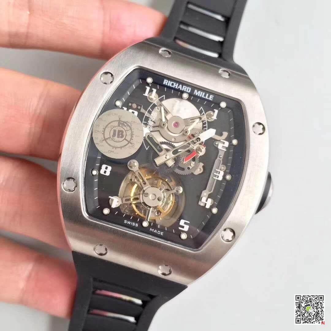 Richard Mille RM001 Tourbillon JB factory 1:1 Best Edition Replica Watch Swiss Tourbillon 316L Case