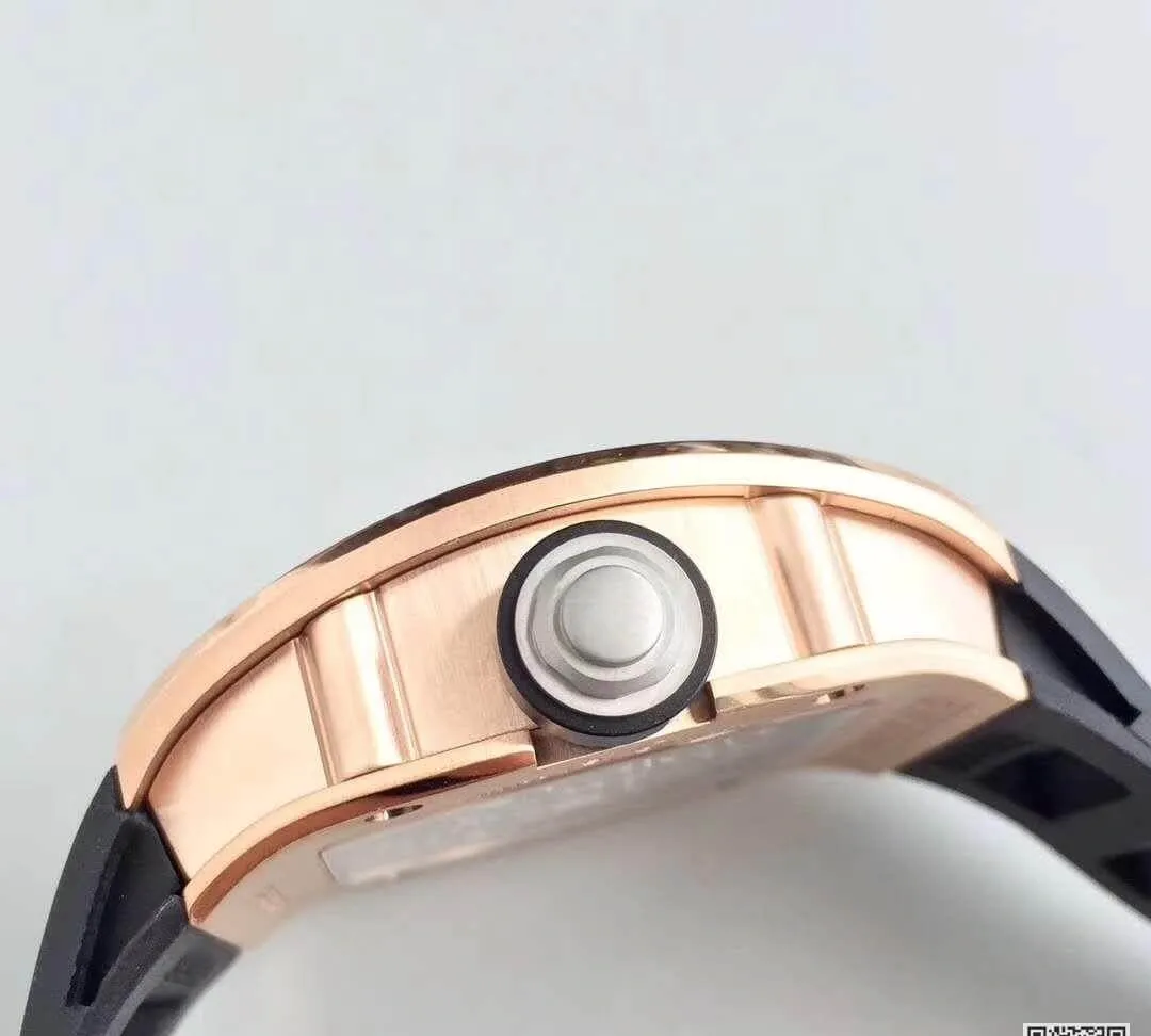 Richard Mille RM001 Tourbillon JB factory 1:1 Best Edition Replica Watch Swiss Tourbillon Rose Gold