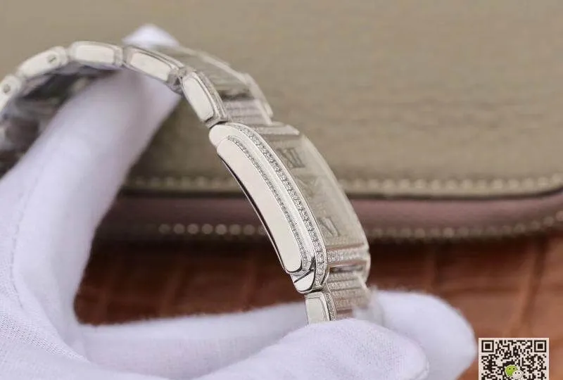 Patek Philippe 4908 101G-001 White Gold Ladies Twenty 1:1 Best Edition Replica Watch Swiss Quartz E15