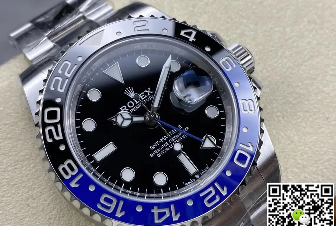 Rolex GMT Master II M126710blnr-0003 Clean Factory 1:1 Best Edition Replica Watch V3 Stainless Steel Strap