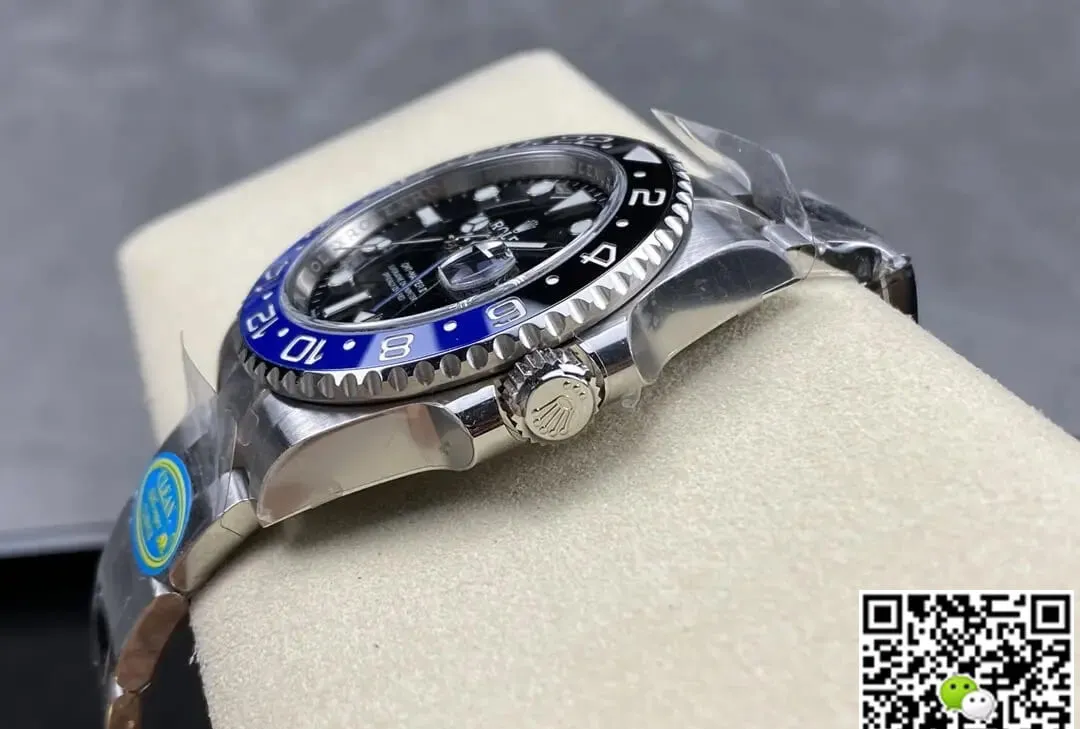Rolex GMT Master II M126710blnr-0003 Clean Factory 1:1 Best Edition Replica Watch V3 Stainless Steel Strap