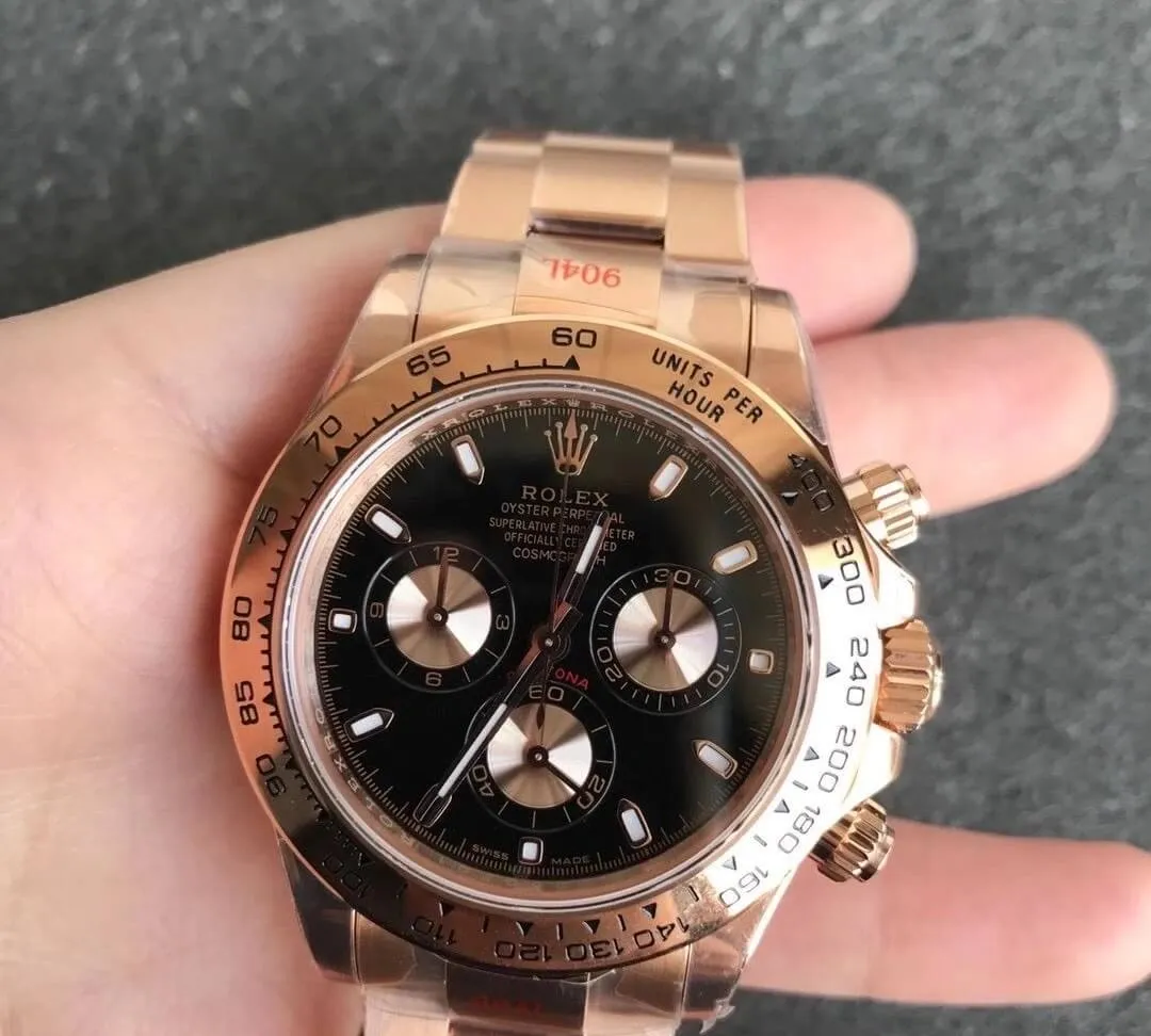 Rolex Submariner m116505-0008 Noob Factory 1:1 Best Edition Replica Watch Black Dial Swiss Cal.4130