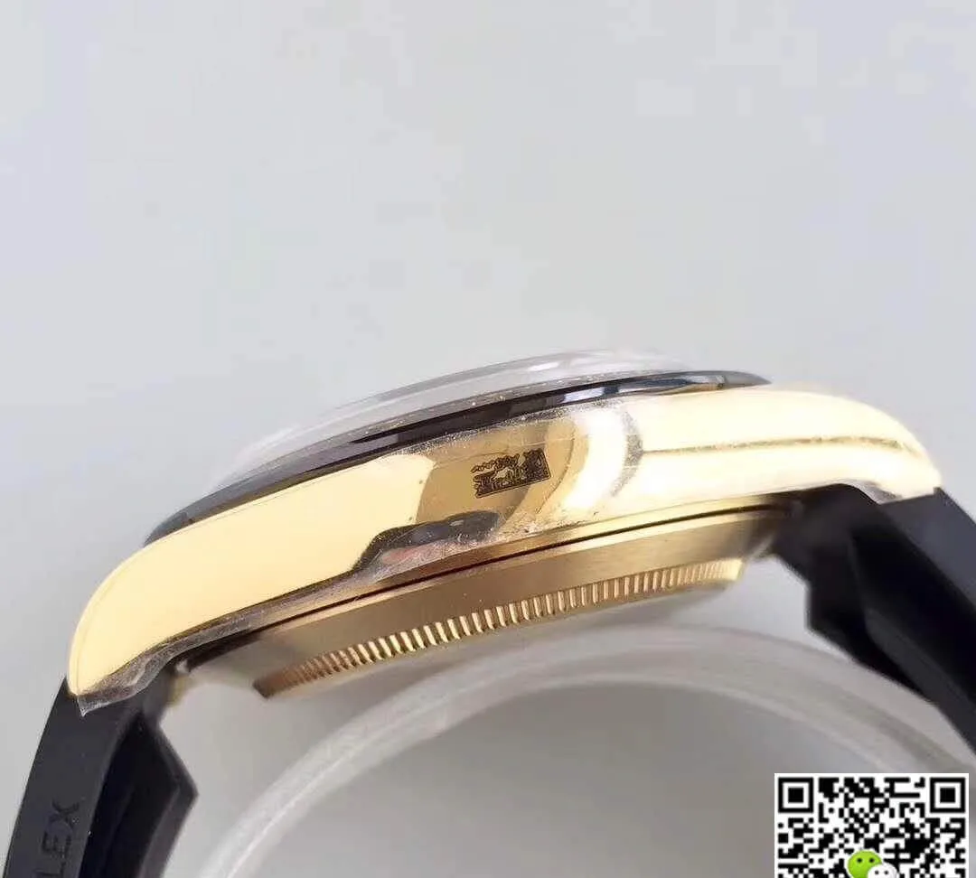 Rolex Daytona Cosmograph 116518LN AR Factory Yellow Gold Dial 1:1 Best Edition Replica Watch Swiss ETA4130