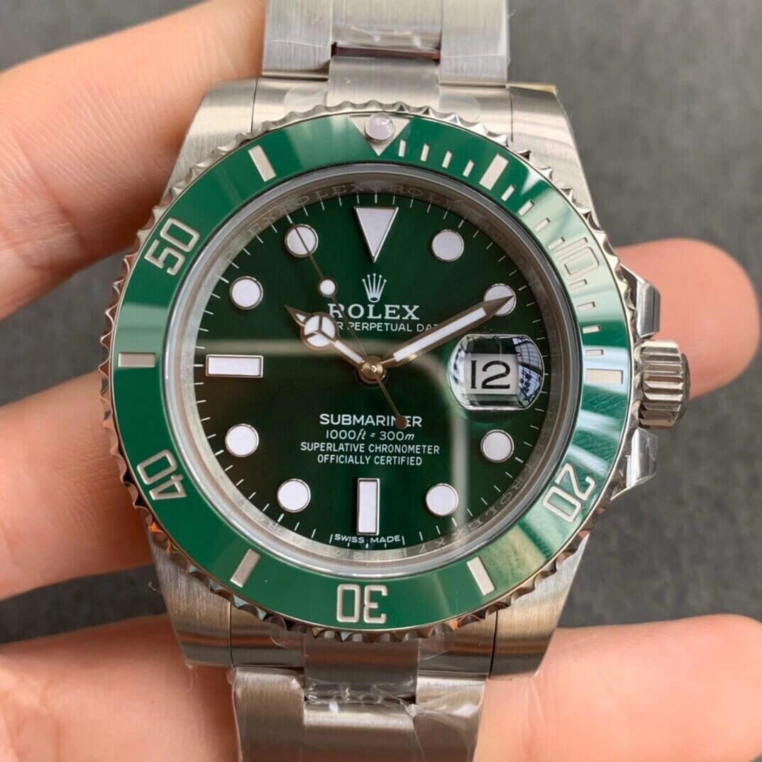 Rolex Submariner 116610LV 40MM ZZ Factory 1:1 Best Edition Replica Watch V2S Stainless Steel Strap
