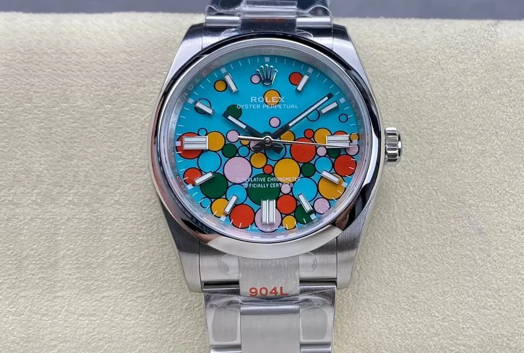 Rolex Oyster Perpetual M126000-0009 36MM EW Factory 1:1 Best Edition Replica Watch Silver Stainless Steel