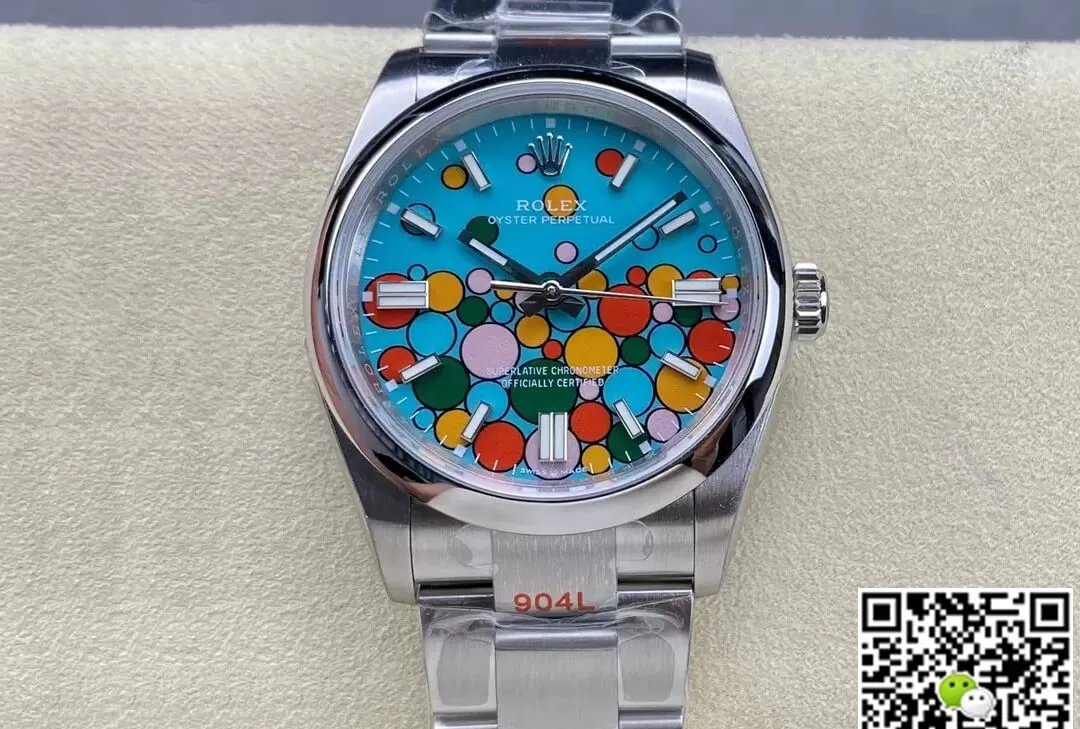 Rolex Oyster Perpetual M126000-0009 36MM EW Factory 1:1 Best Edition Replica Watch Silver Stainless Steel