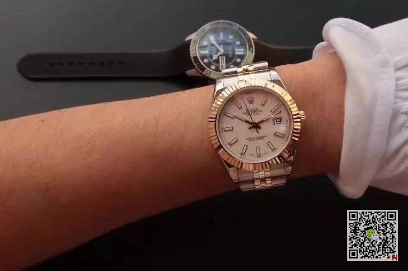 Rolex Datejust 41 126333-006 White dial 1:1 Best Edition Replica Watch Swiss ETA2836-2 Gold Wrapped