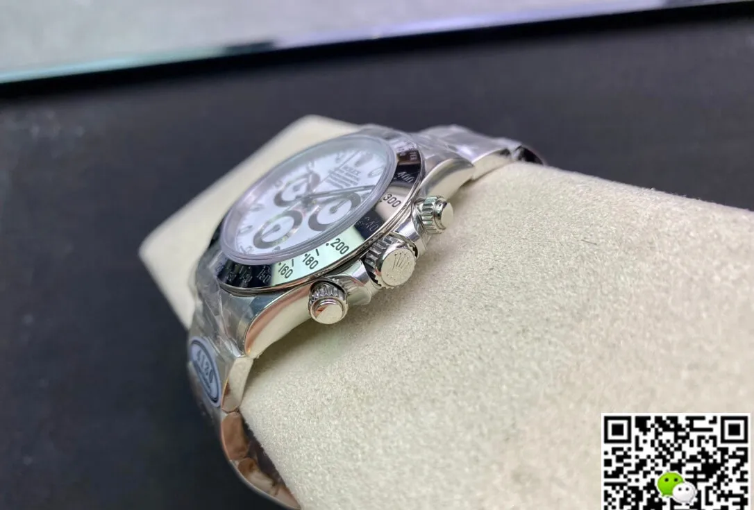 Rolex Cosmograph Daytona 116520LN Clean Factory 1:1 Best Edition Replica Watch Silver Stainless Steel Strap