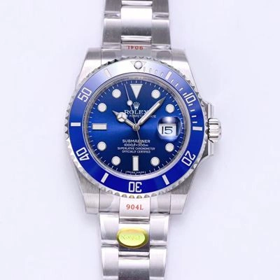 Rolex Submariner 116619LB-97209 Noob Factory 1:1 Best Edition Replica Watch V10 Blue Dial Swiss ETA