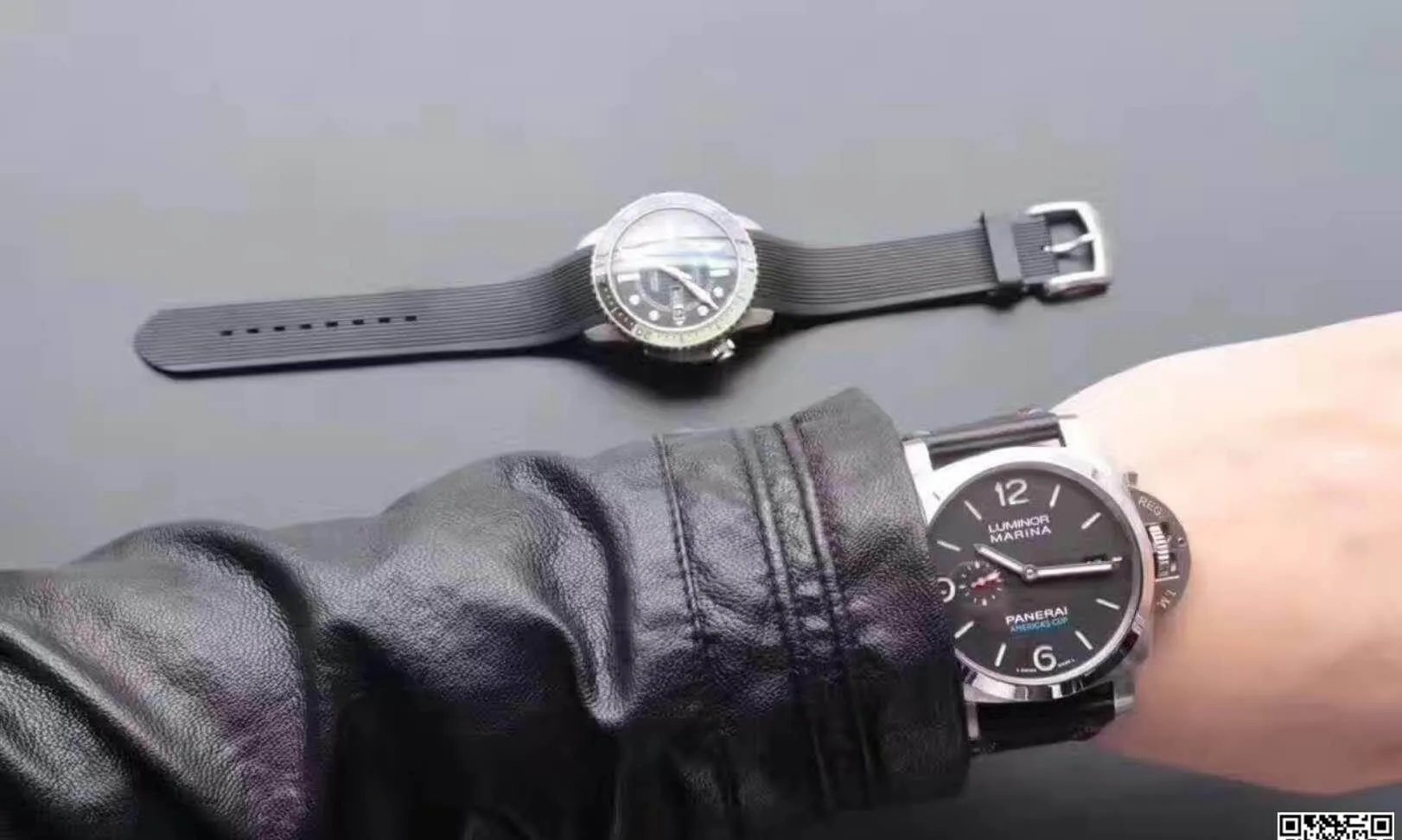 Panerai Luminor 1950 PAM727 ZF Factory 1:1 Best Edition Replica Watch Swiss ETA P9010 Black Strap
