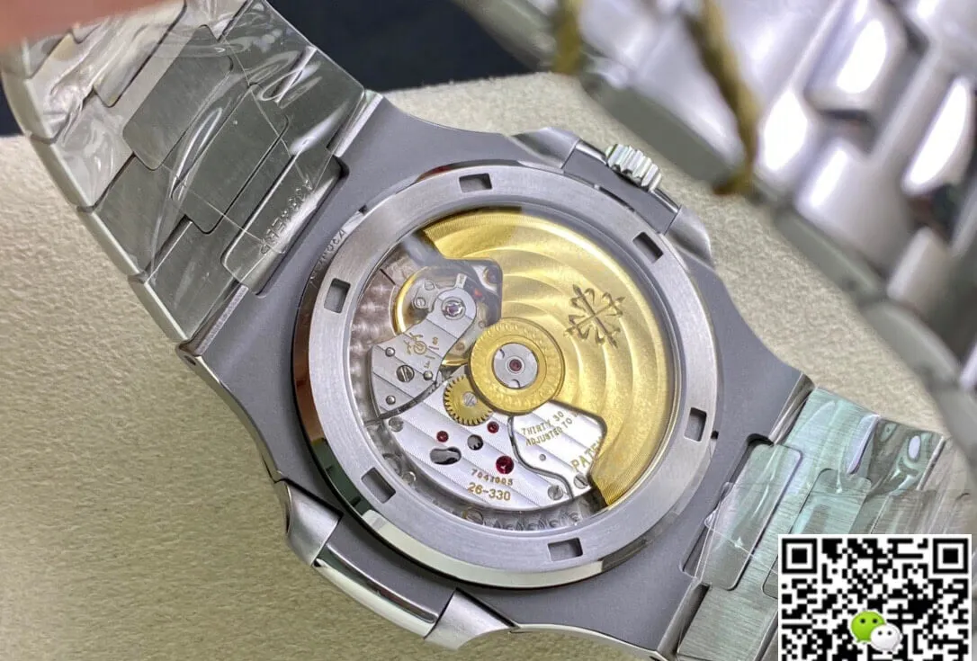 Patek Philippe Nautilus 5711 1A PPF Factory 1:1 Best Edition Replica Watch Olive Green Dial Swiss ETA26-330 SC