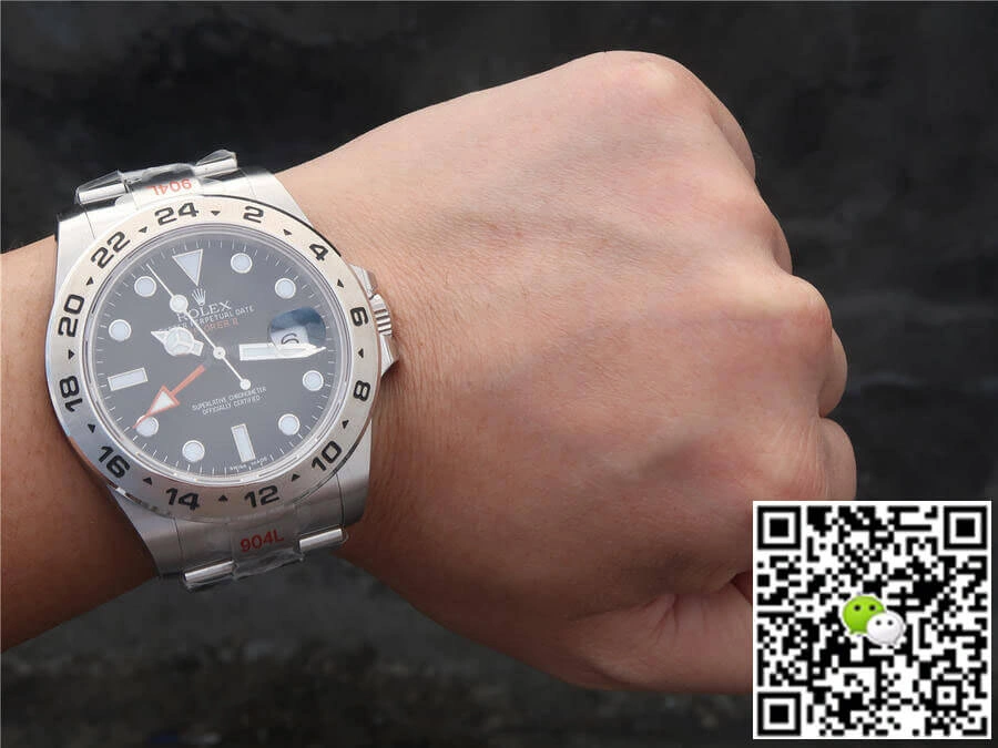 Rolex Explorer M216570-0002 GM Factory 1:1 Best Edition Replica Watch V4 9041L Stainless Steel Silver Strap
