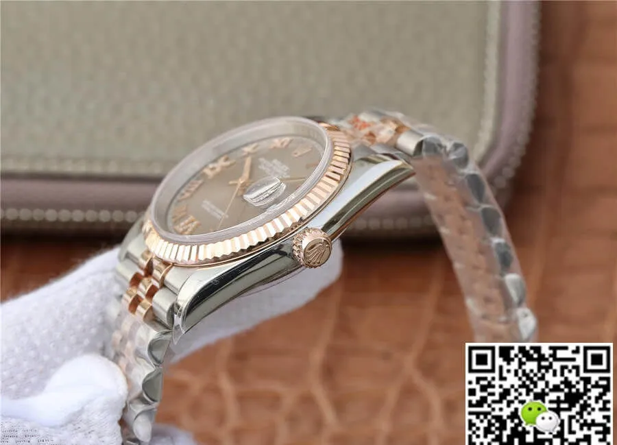 Rolex Datejust M126231-0023 36MM GM Factory 1:1 Best Edition Replica Watch Stainless Steel Grey Dial