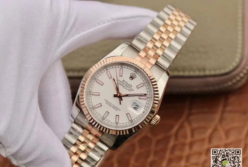 Rolex Date-Just 126233 36mm GM Factory 1:1 Best Edition Replica Watch 18K Gold Wrapped Swiss ETA3135