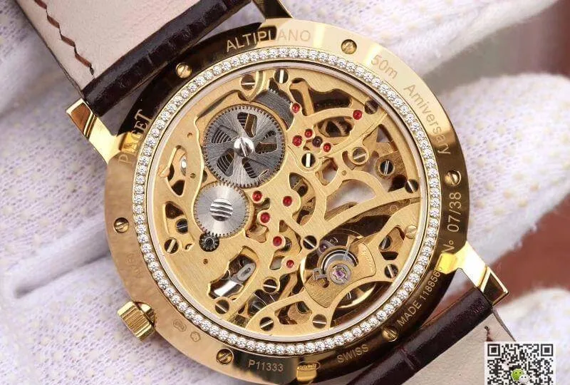 Piaget ALTIPLANO G0A39125 Mechanical Watches 1:1 Best Edition Replica Watch Swiss ETA1200s Skeleton Dial