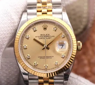 Rolex Datejust M126233-0017 EW Factory 1:1 Best Edition Replica Watch Champagne Dial Swiss ETA3235
